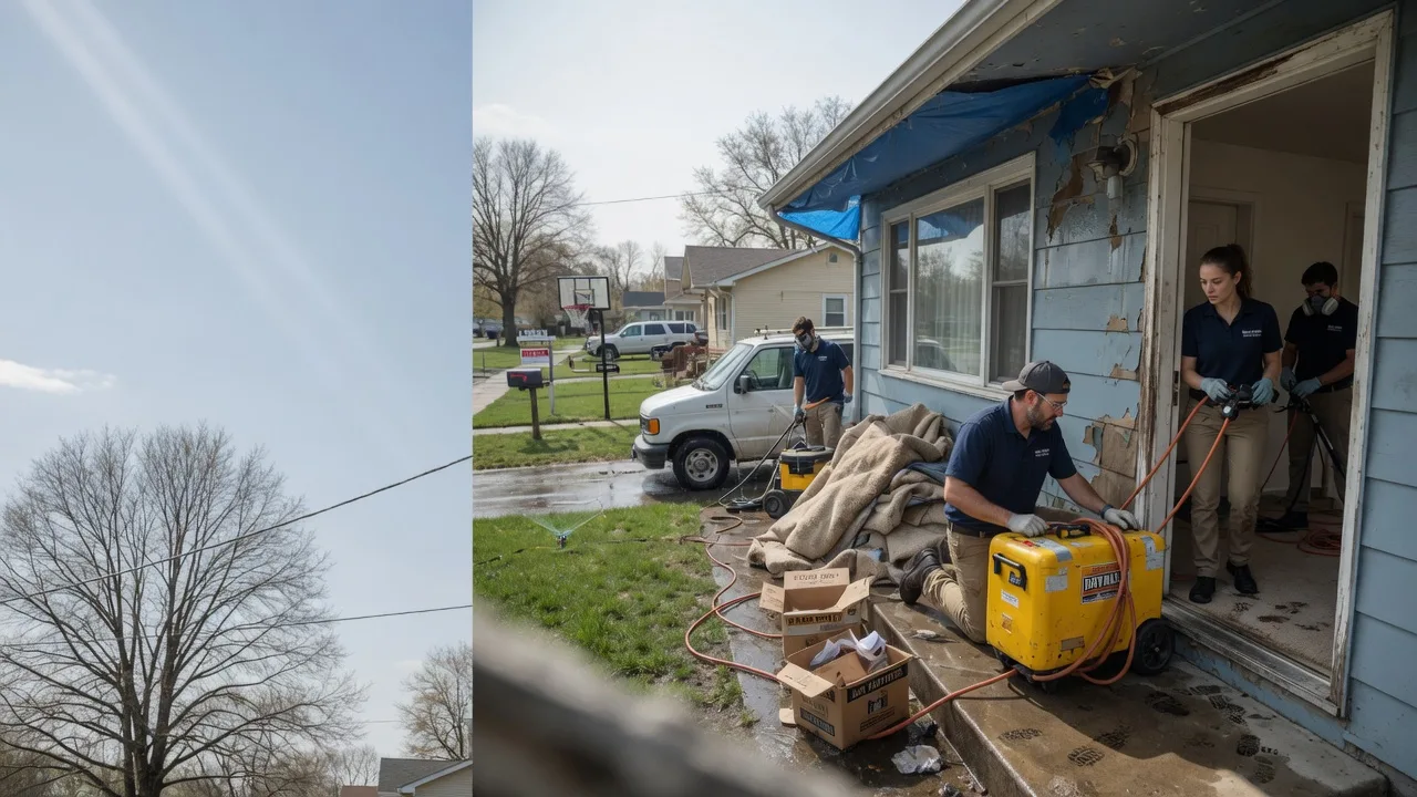 Basement Flood Cleanup in Falun, KS near me